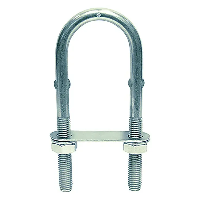Marinetech U-Bolzen - Durchmesser: 5 mm, Länge: 80 mm, Edelstahl, A2