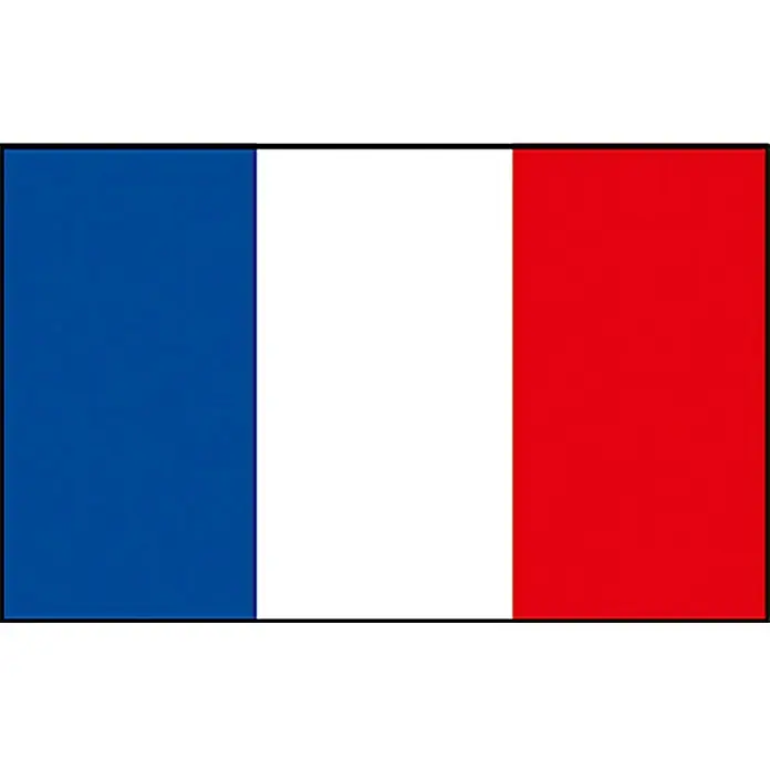 Flagge - Frankreich, 30 x 20 cm, Spunpolyester