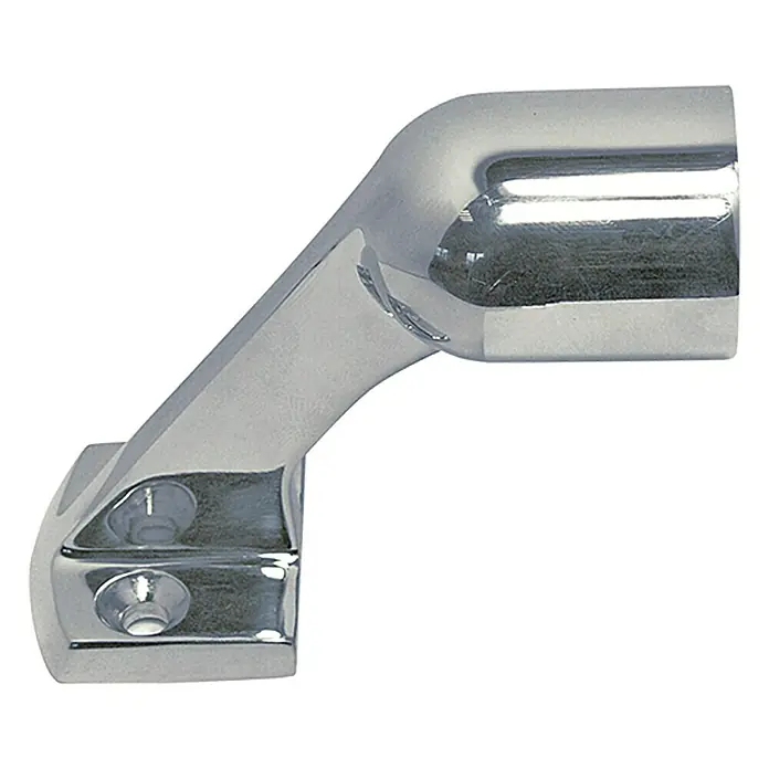 Marinetech Handlaufendstück - 22 mm, Höhe: 50 mm, 60 °, Edelstahl, A4