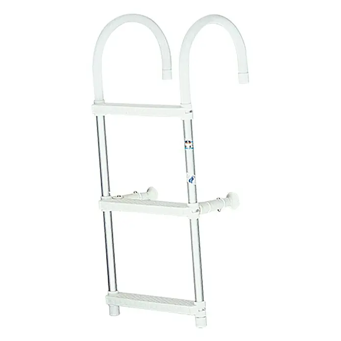 Talamex Badeleiter - 90 cm, Anzahl Stufen: 3 Stk., Aluminium