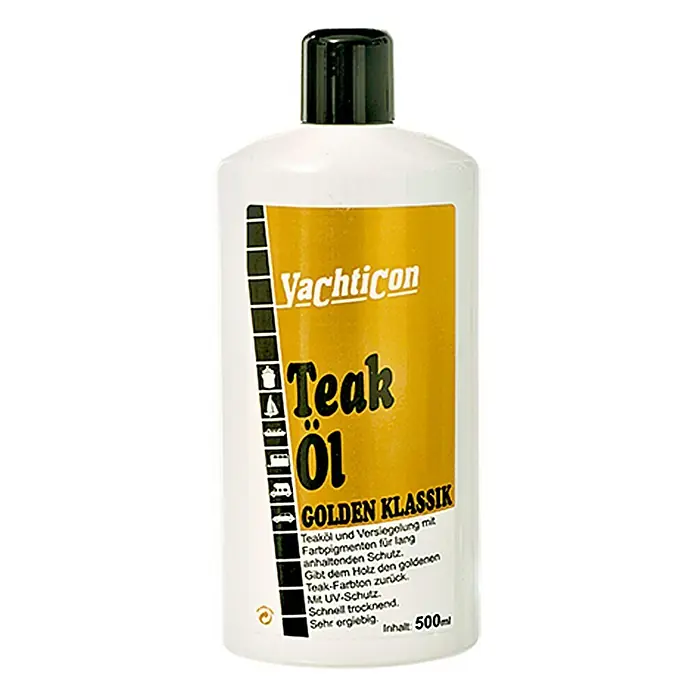 Yachticon Teak-Öl Golden Klassik - 500 ml, Gold
