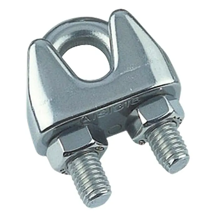 Drahtseilklemme - Für Seildurchmesser: 6 mm, Edelstahl, A4, 1 Stk.