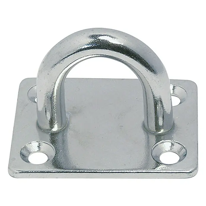 Marinetech Decksplatte - 35 x 30 mm, Edelstahl, A2