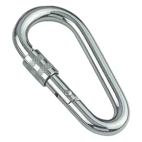 Karabinerhaken mit Sicherheitsmutter