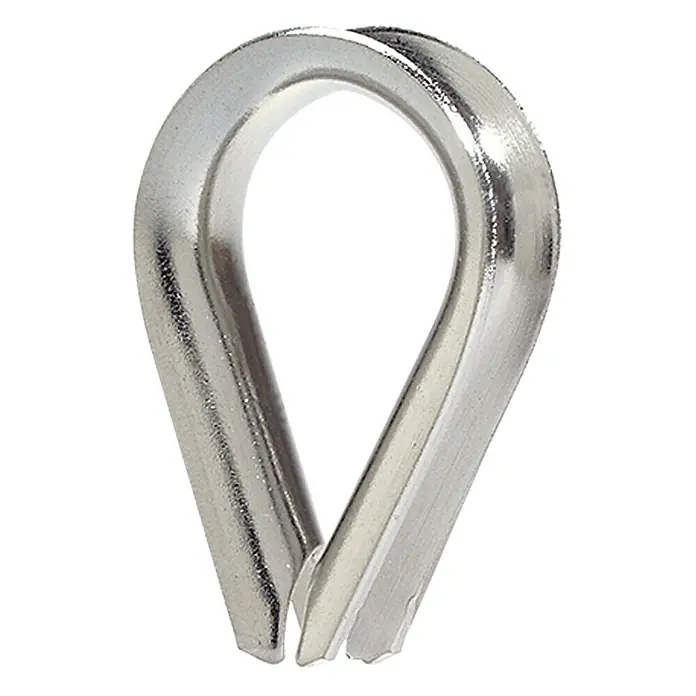 Kausche - Für Seildurchmesser: 5 mm, 1 Stk., Edelstahl, A4