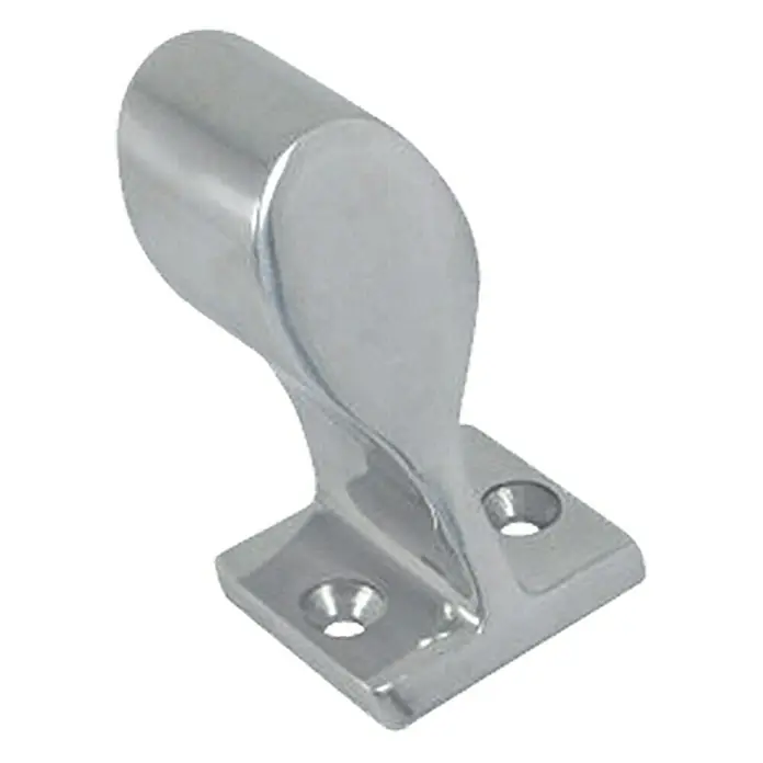Marinetech Handlaufendstück - 22 mm, Höhe: 38 mm, 60 °, Edelstahl, A4