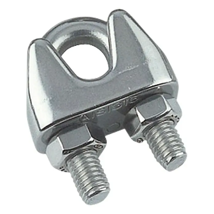 Drahtseilklemme - Für Seildurchmesser: 5 mm, Edelstahl, A4, 1 Stk.