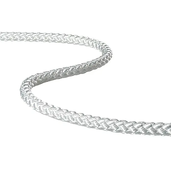 Robline Uže po metraži - 2 mm, Bijele boje, Poliester