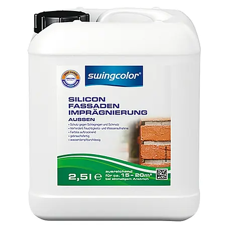 swingcolor  Silikon-Fassadenimprägnierung