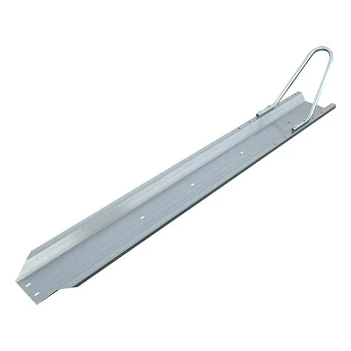 Stema Motorrad-Transportset - Passend für: Anhänger Nutzlänge 201 cm, Stema Anhänger Variolux 750/850, Stema Anhänger OPTI 750, Stema Anhänger AN 750, Stema Anhänger Basic 750er/850er/1000er-Serie, Stema Anhänger FT 7.5er/8.5er-Serie, Stema Anhänger BH-R 750/850, Motorradreifen bis 195 mm Breite, Motorrad bis 201 cm Länge - Vorderansicht