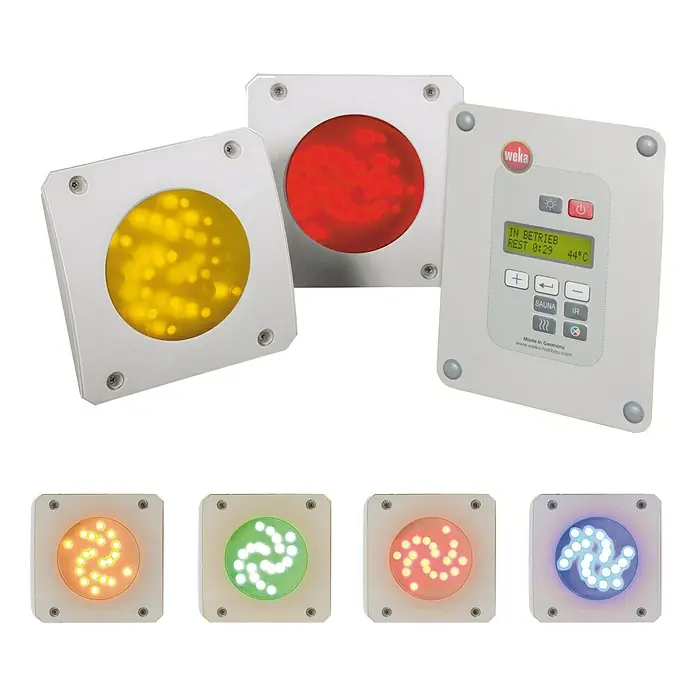 Weka LED-Farblichtanwendung Set A - Mit Steuerungsmodul - Detailaufnahme