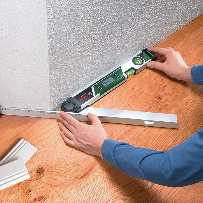 Bosch Winkelmesser PAM 220 - Messbereich: 0 - 220°, Anzahl Libellen: 2 Stk. - Anwendungsbeispiel