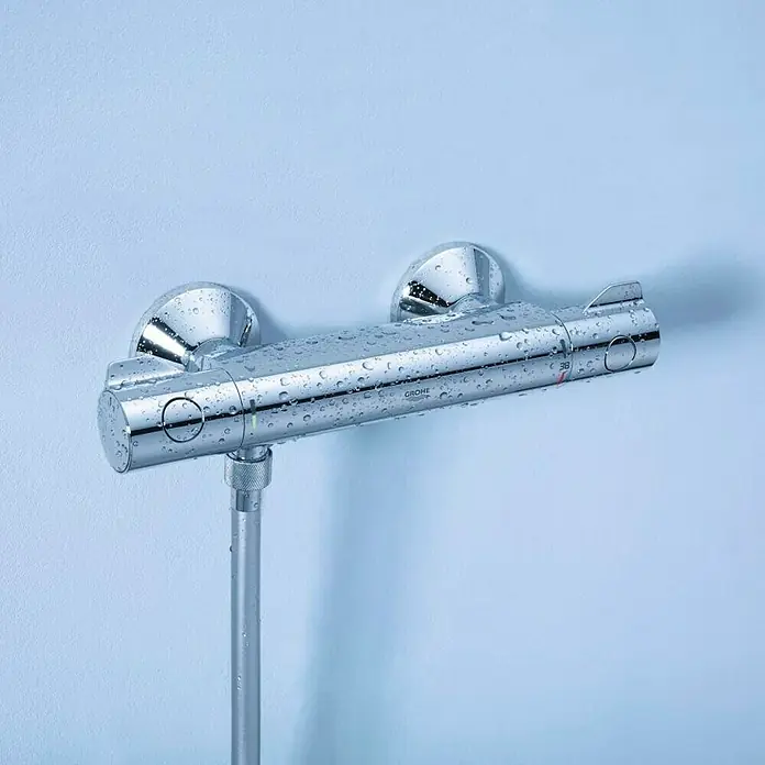 Grohe Grohtherm 800 Mješalica za tuš s termostatom - Krom, Sjaj - Živopisni prikaz