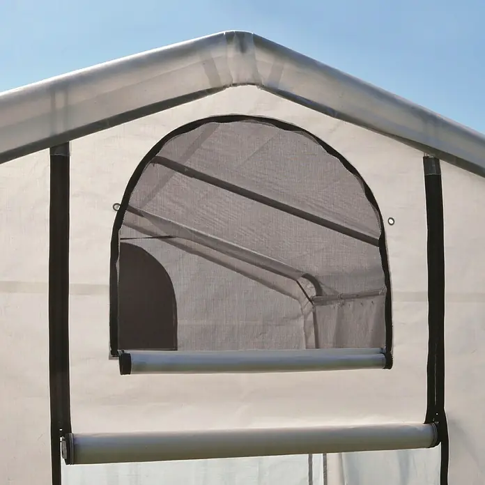 ShelterLogic Folien-Gewächshaus - 610 x 300 x 240 cm, Polyethylen