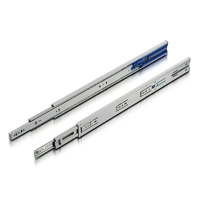 Accuride Vodilica za ladice 3832 TR Push - Ugradna duljina: 500 mm, Nosivost: 45 kg, Potpuno izvlačenje, Bočno na ladici, Pocinčano