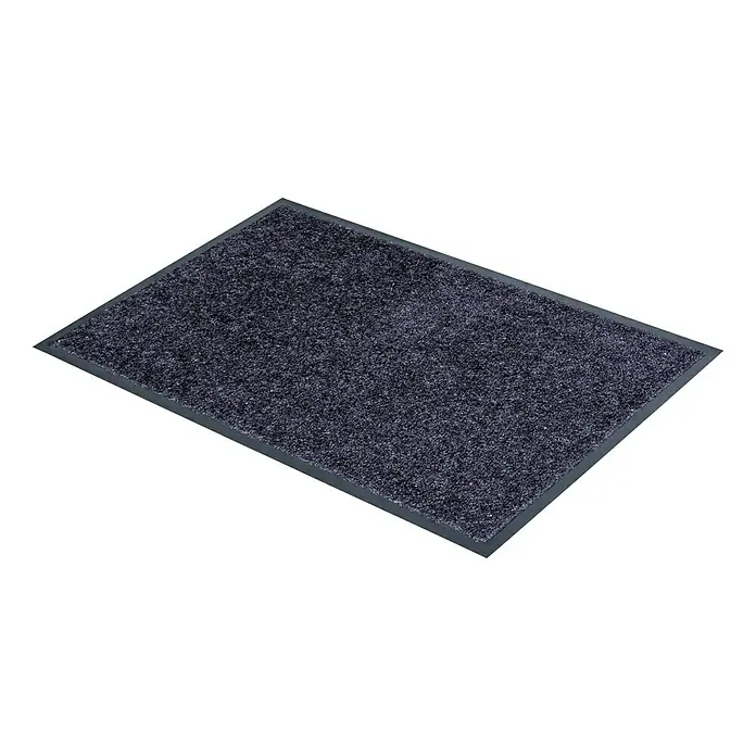 Astra Schmutzfangmatte Diamant - Uni, Dunkelgrau, 40 x 60 cm, Material Nutzschicht: 100 % Polyamid