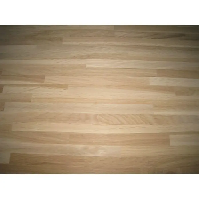 Exclusivholz Encimera de madera maciza - Roble, 260 x 63,5 x 2,6 cm - Vista descendente