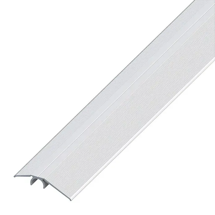 Übergangsprofil - Aluminium, Silber - Linke Seitenansicht