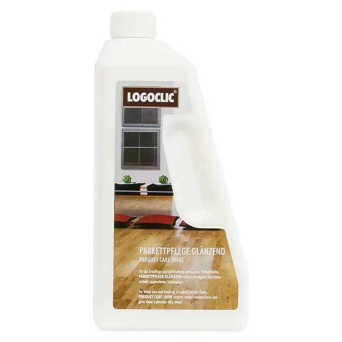 LOGOCLIC Parkettpflege - Glänzend, 750 ml - Detailaufnahme