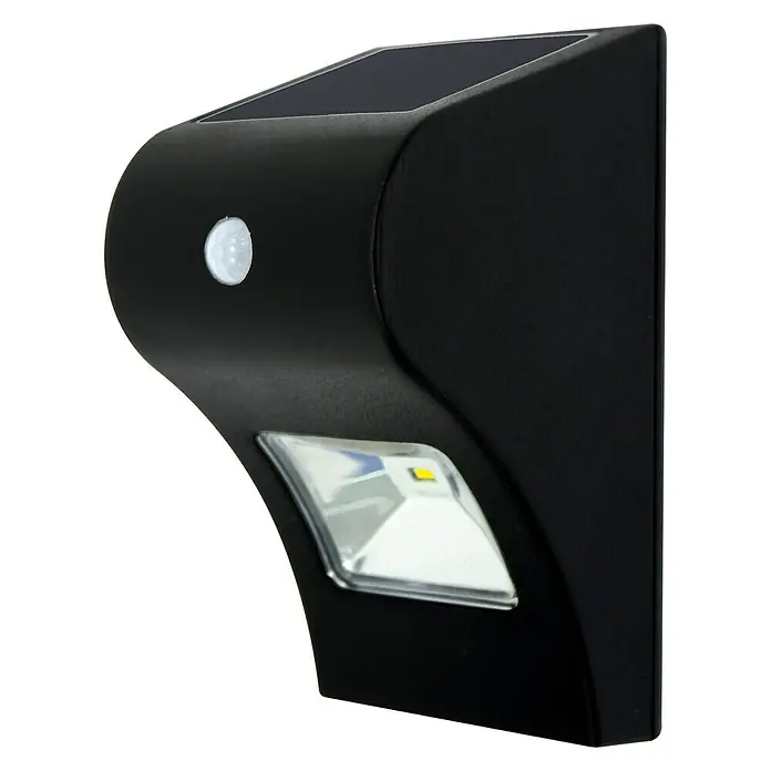 Ritter Leuchten Solarna vanjska zidna LED svjetiljka - 0,5 W, IP44, Plastika - Pogled sprijeda