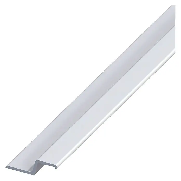 Kantoflex Griffprofil - 1.000 x 40 x 13 mm, Aluminium, Silber - Linke Seitenansicht