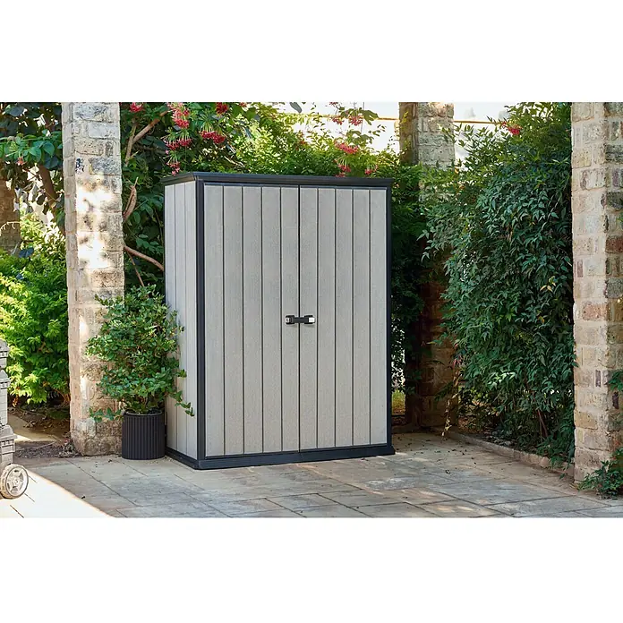 Keter Geräteschrank High Store - Kunststoff, Grau - Stimmungsaufnahme