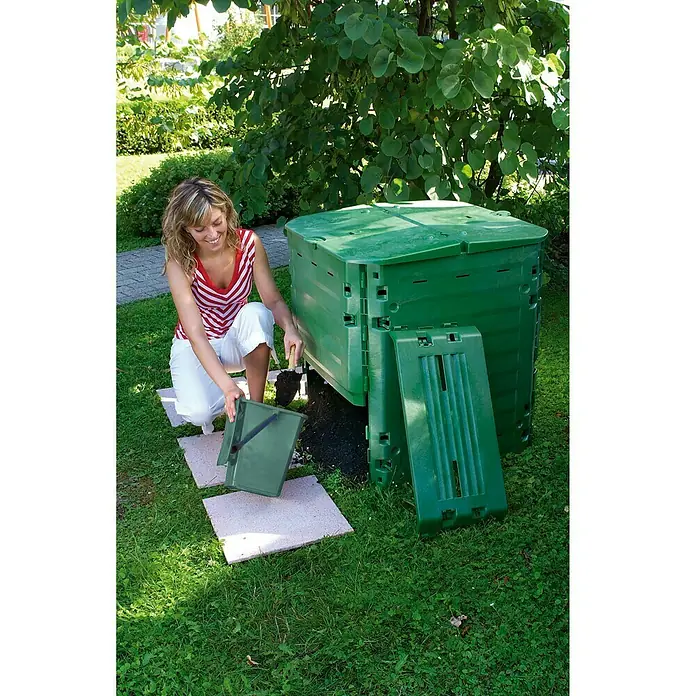 Garantia Komposter Thermo King - 400 l, 74 x 74 x 84 cm - Anwendungsbeispiel