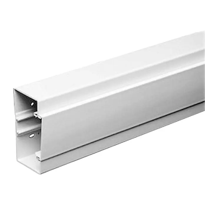 Kabelkanal - 2 m x 65 mm x 130 mm, Weiß