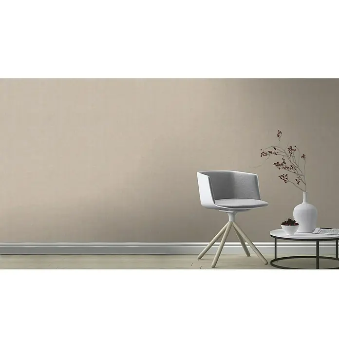 Rasch Vliestapete - Sand, Lebendige Struktur, Uni, 10,05 x 0,53 m - Stimmungsaufnahme