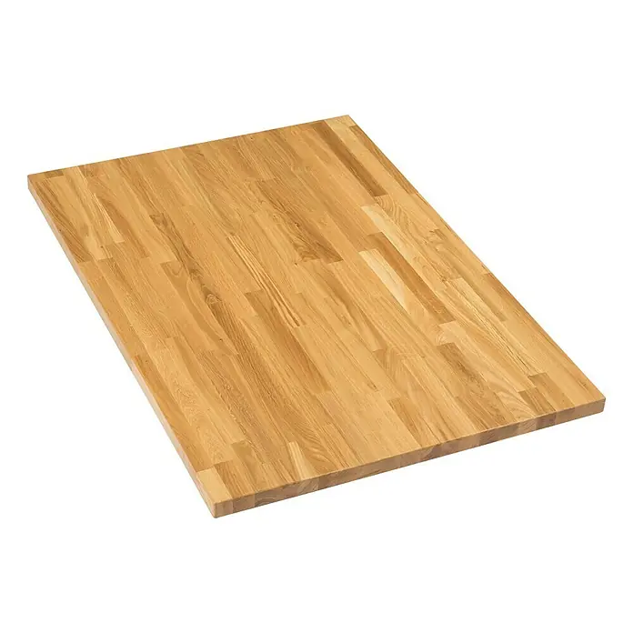 Exclusivholz Aspen Tischplatte - Eiche, 100 x 70 x 3,2 cm