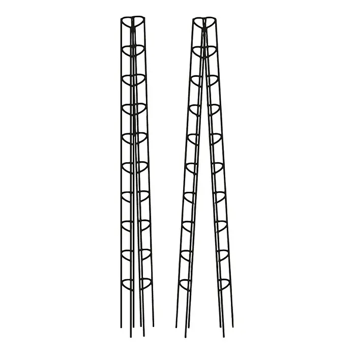 Bellissa Toranj za rajčice - Visina: 180 cm, Promjer: 13 cm - Pogled sprijeda