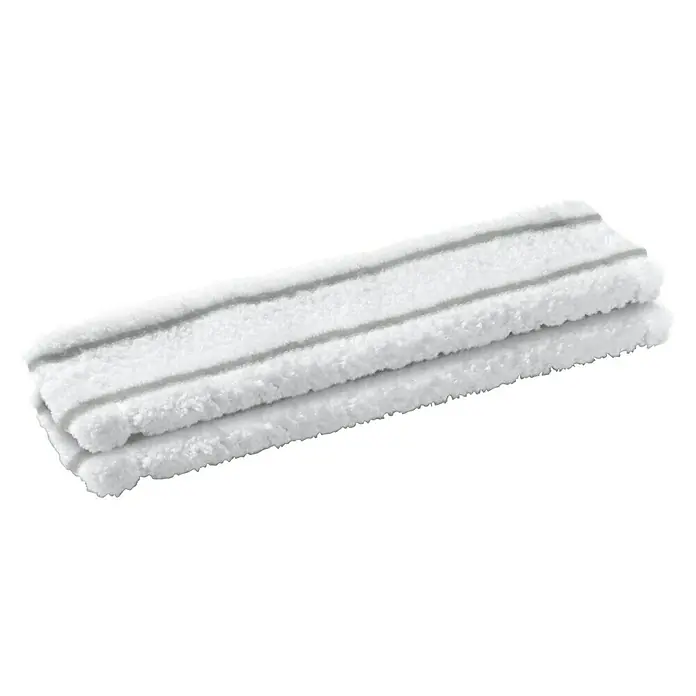 Kärcher Mikrofaser-Wischbezüge - Passend für: Kärcher Fenstersauger WV 52/WV 5, Kärcher Fenstersauger WV 2 Plus/Premium, Kärcher Fenstersauger WV 5 Plus/Premium, Kärcher Fenstersauger WV 50/60/70 Plus, 2 Stk. - Linke Seitenansicht