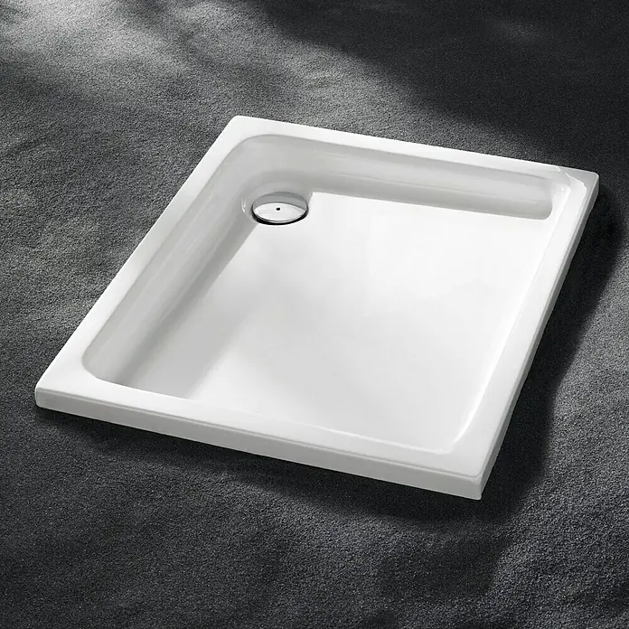 Camargue St. Gilles Tuš kada - D x Š: 80 x 80 cm, Bijele boje