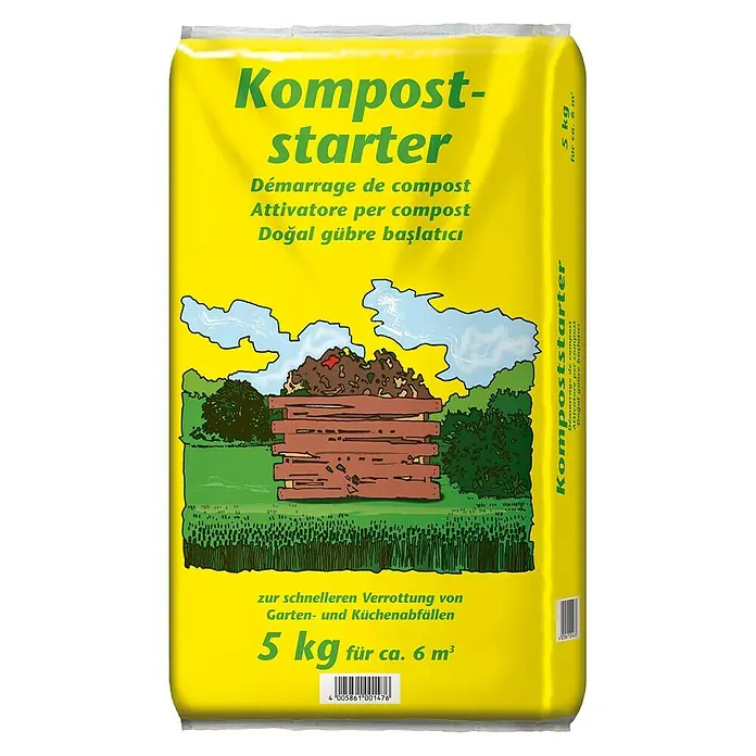 Kompoststarter - 5 kg, Inhalt ausreichend für ca.: 6 m³ - Vorderansicht