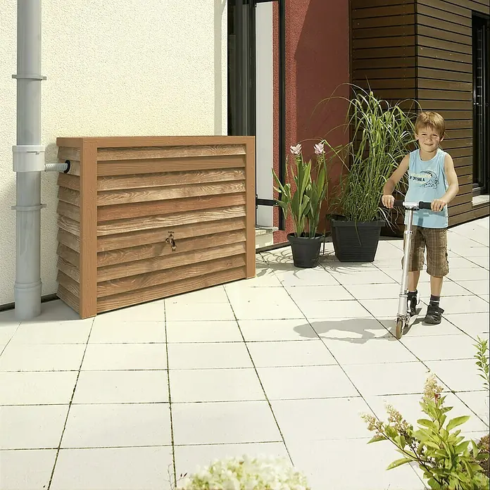 Garantia Exklusive Line Wandtank Woody - Lightwood, 350 l - Stimmungsaufnahme