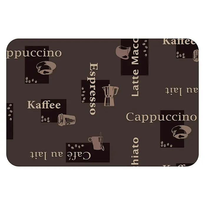 D-c-fix Rio Mantel individual - Cappuccino, Negro, 44 x 29 cm