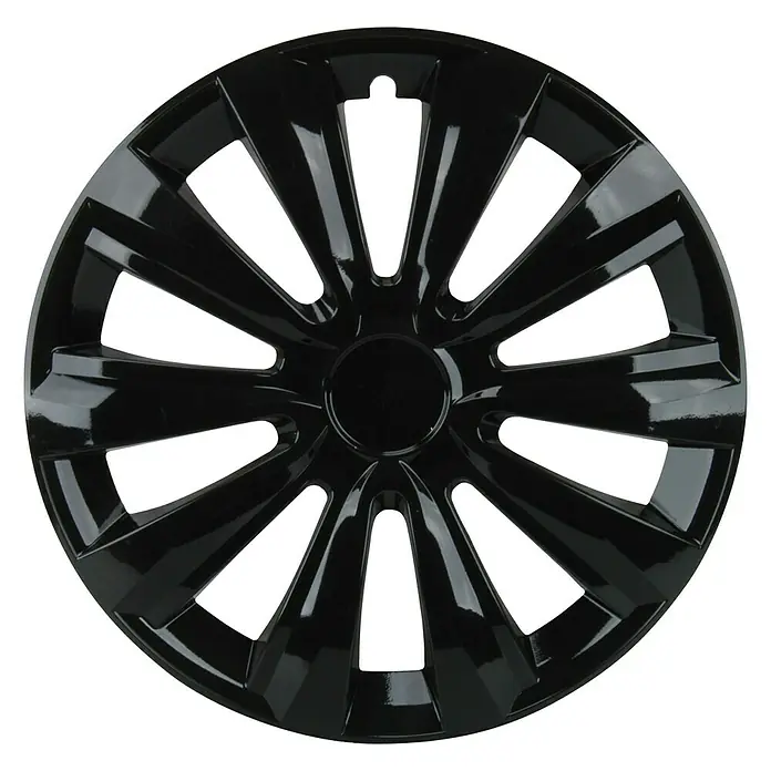 UniTEC Radzierblende Delta - 16 ", 1 Stk., Schwarz - Vorderansicht
