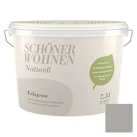 SCHÖNER WOHNEN-Farbe  Muurverf Naturell Rotsgrijs