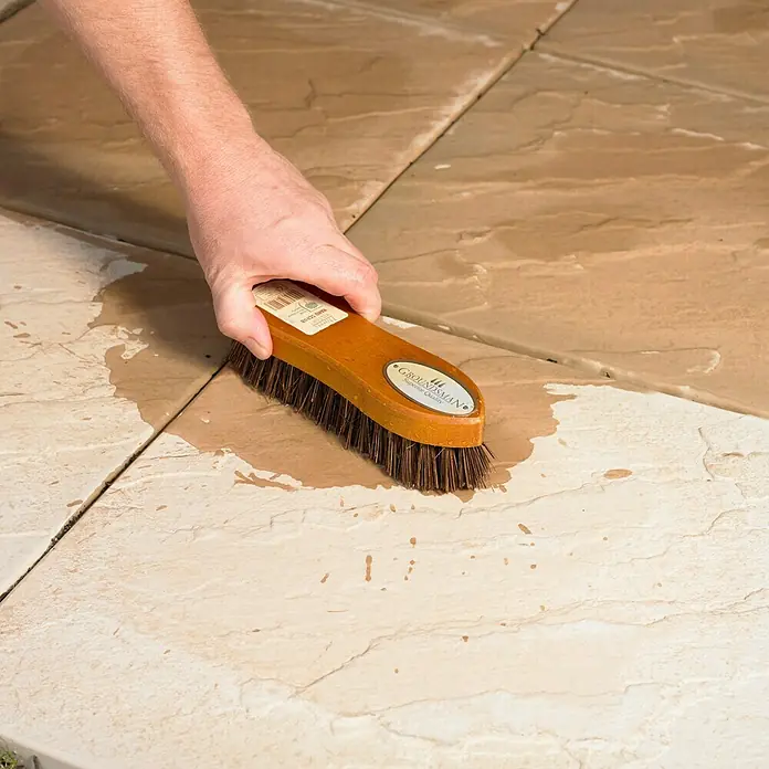 Četka za ribanje - D x Š x V: 215 x 60 x 60 mm, Materijal čekinja: Bassine - Proizvod u upotrebi