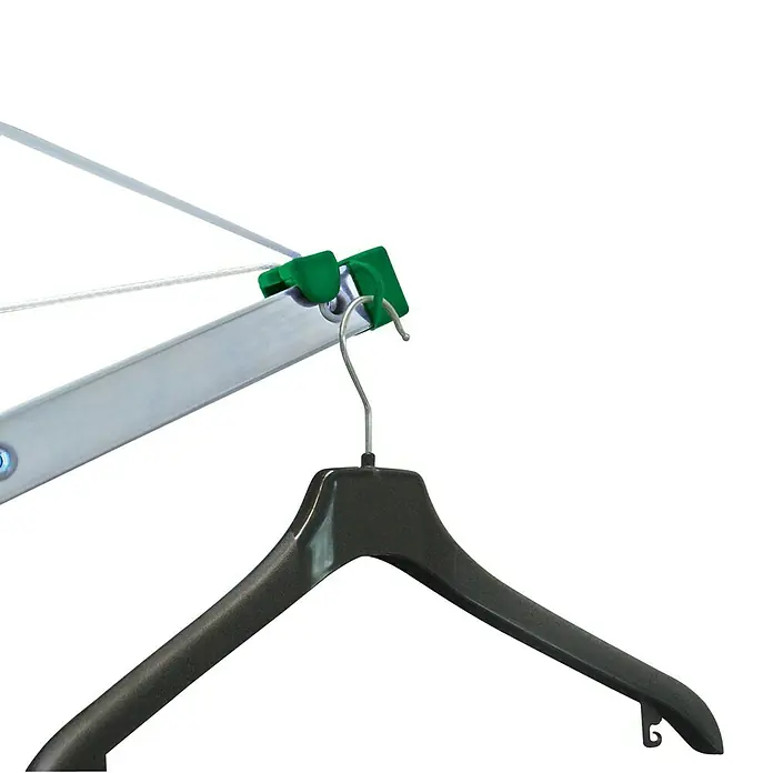 Juwel Wäschespinne Comfort Plus 600 - Länge Wäscheleine: 52,1 m, Höhenverstellung: 140 cm - 175 cm
