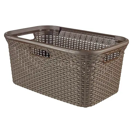 Curver Style Wäschekorb Deco Rattan