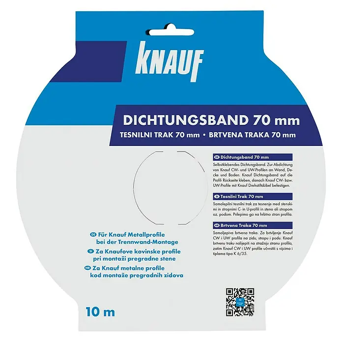 Knauf Dichtungsband - 10 m x 70 mm