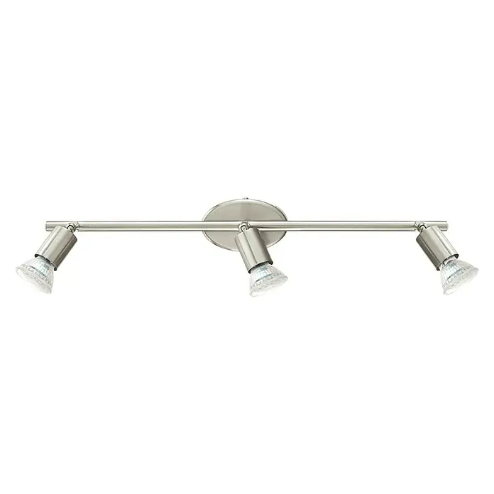 Eglo Buzz LED-Deckenstrahler BUZZ-LED - 9 W, Nickel matt, Warmweiß, 3 Stk.