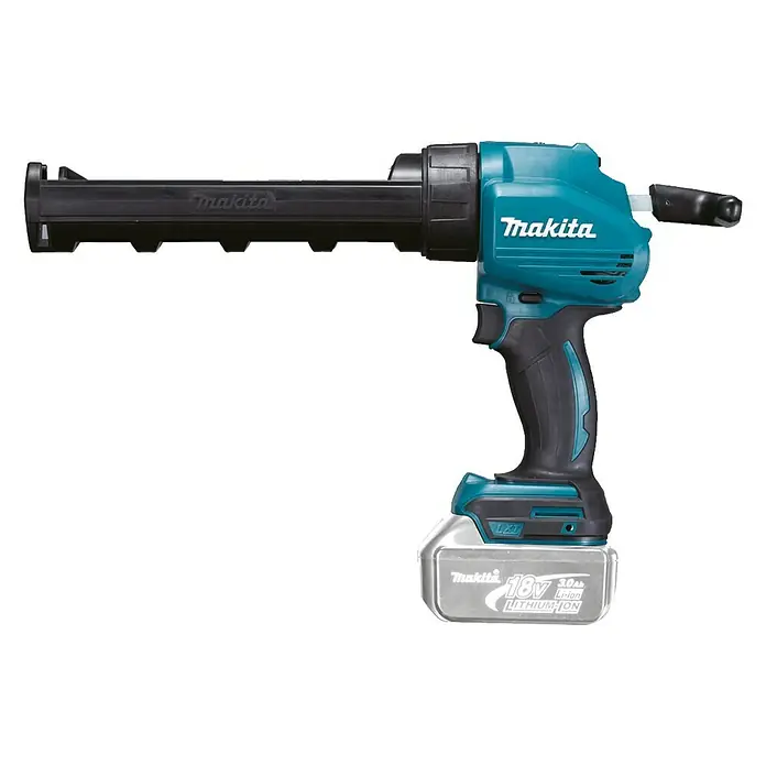 Makita Akku-Kartuschenpresse DCG180Z - 18 V, Li-Ionen, Ohne Akku, Geeignet für: Handelsübliche Kartuschen