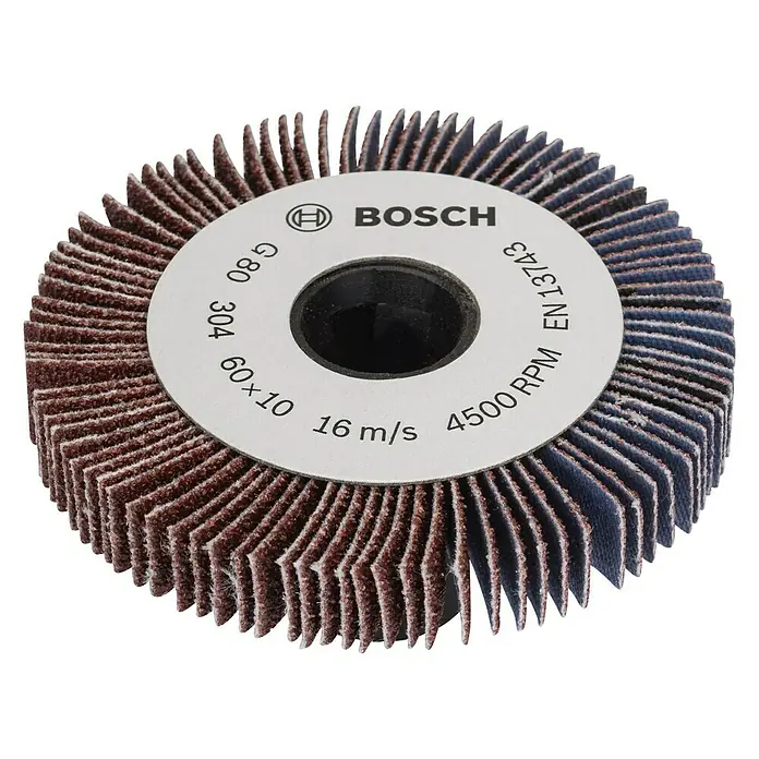 Bosch Rodillo de lija multihoja - Grano: 80, Ancho: 10 mm