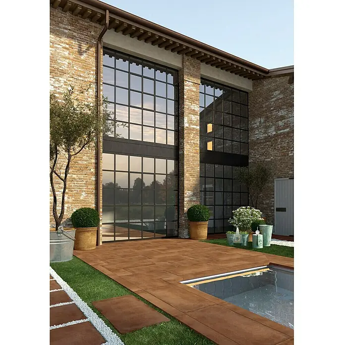 Esterno 20 T by Palazzo Pločica za terasu Maremma - 50 x 100 x 2 cm, Cotto, Mat