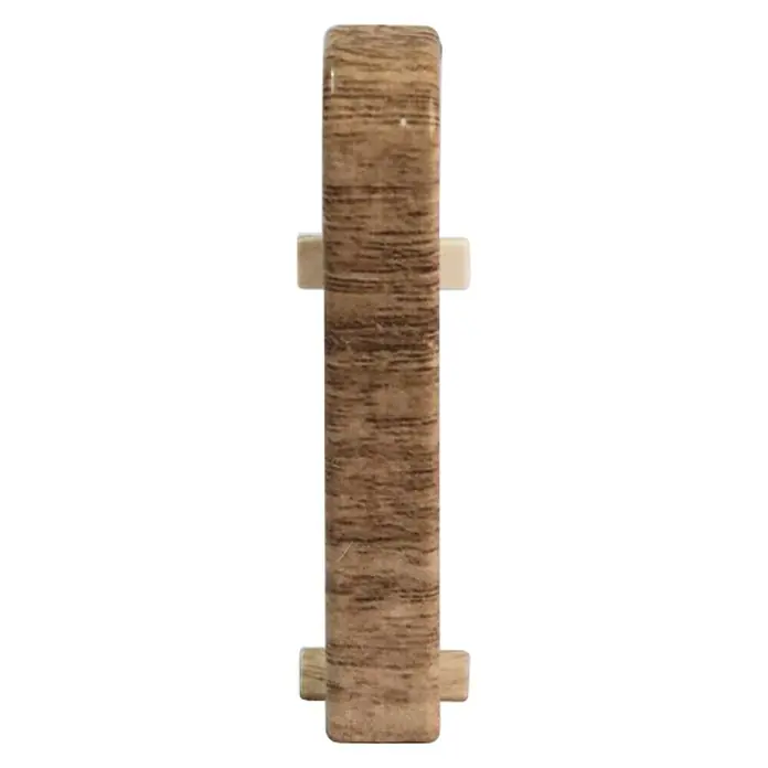 Egger Übergangskappe - Eiche Beige, 2 Stk., Passend für: Egger Sockelleisten 17 x 60 mm - Vorderansicht