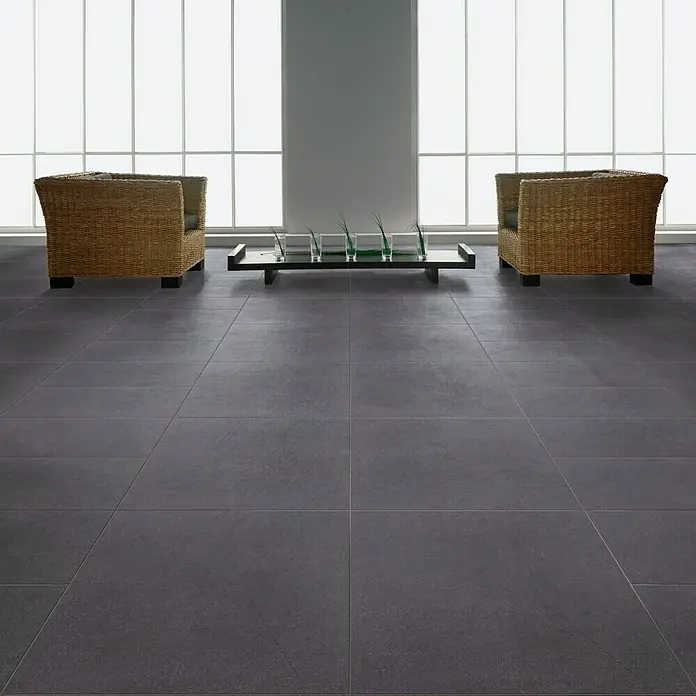 Marazzi Feinsteinzeugfliese Boston - 60 x 60 cm, Anthrazit, Matt