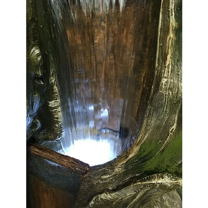 Silex Kunststeinbrunnen Pappel - 60 x 43 x 200 cm - Detailaufnahme