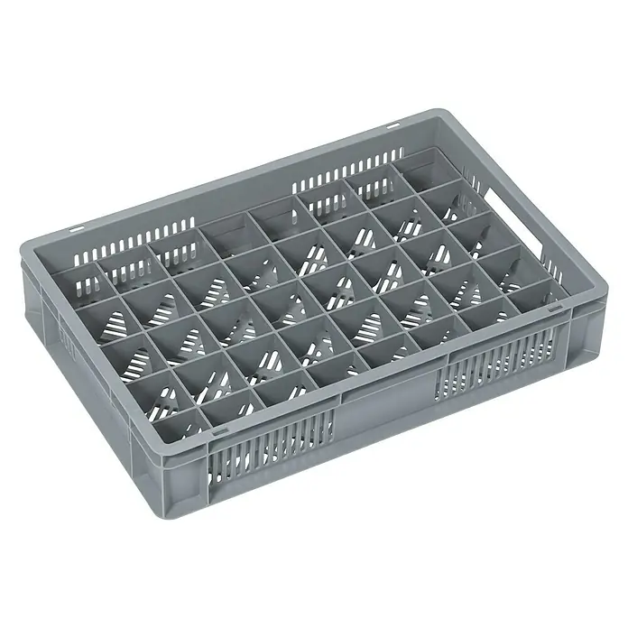 BAUHAUS Pregrada za kutije - D x Š x V: 55,8 x 35,7 x 6 cm, Broj pretinaca: 40 Kom. - Pogled sprijeda